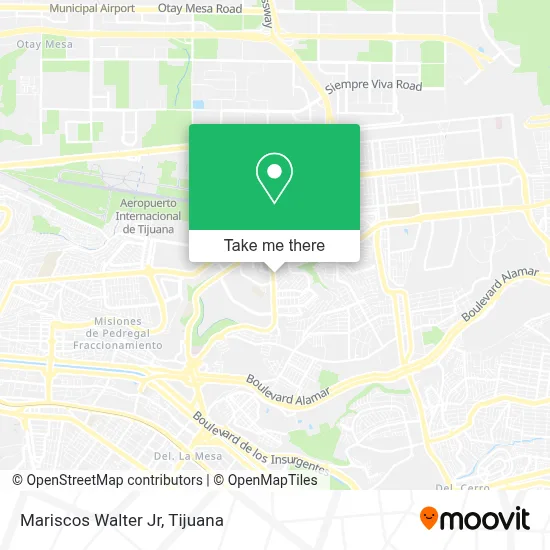 Mariscos Walter Jr map