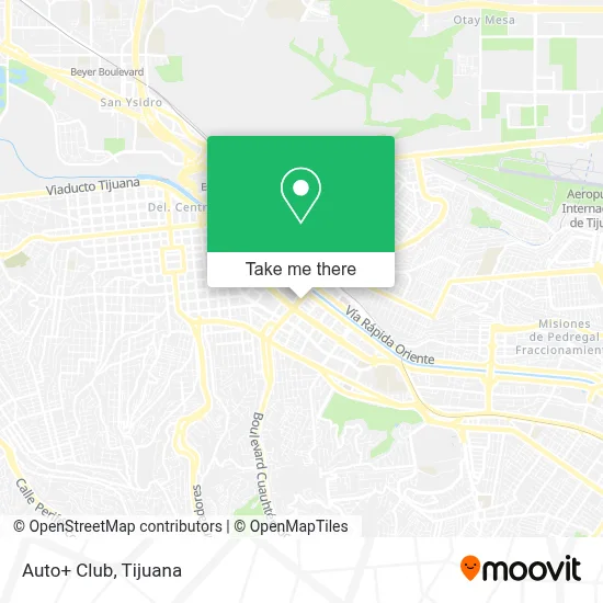 Auto+ Club map