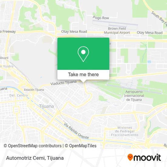 Automotriz Cemi map