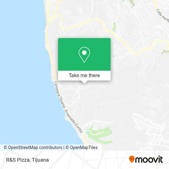 R&S Pizza map
