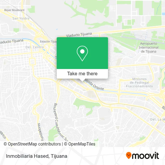 Inmobiliaria Hased map