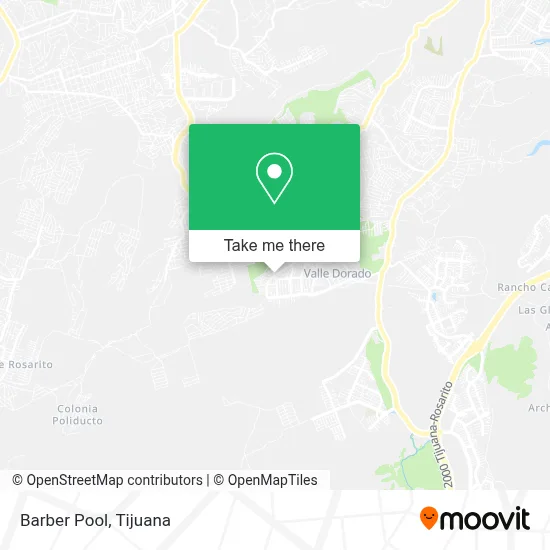 Barber Pool map