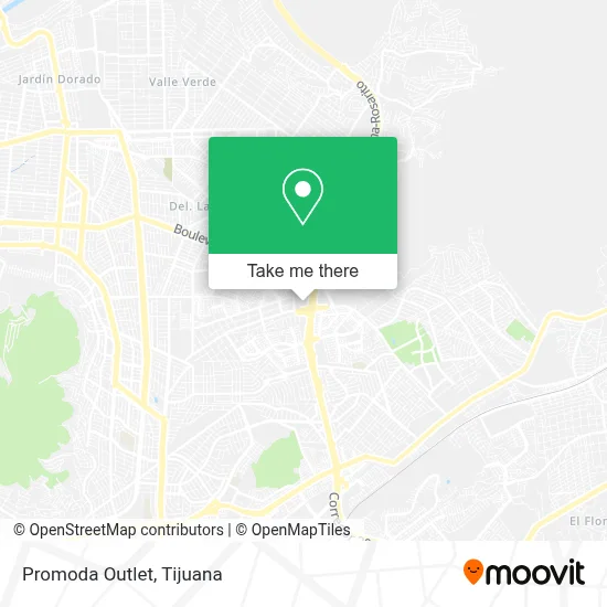 Promoda Outlet map