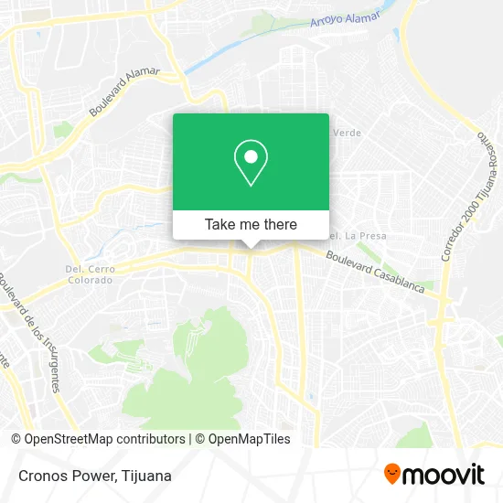 Cronos Power map
