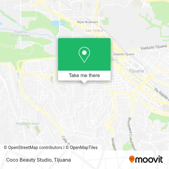 Coco Beauty Studio map