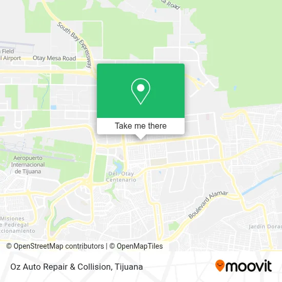Oz Auto Repair & Collision map