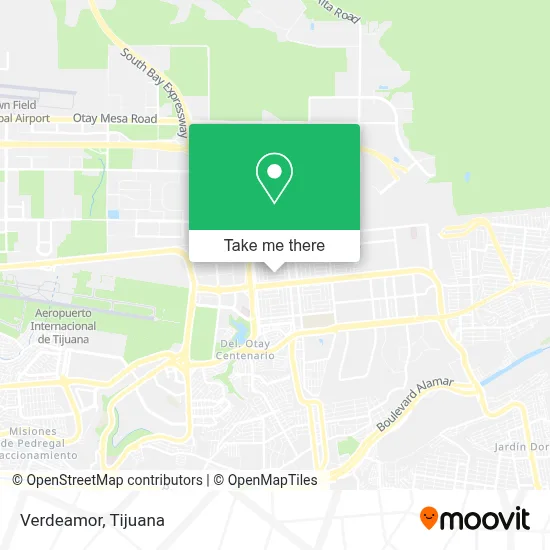 Verdeamor map