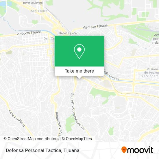Defensa Personal Tactica map