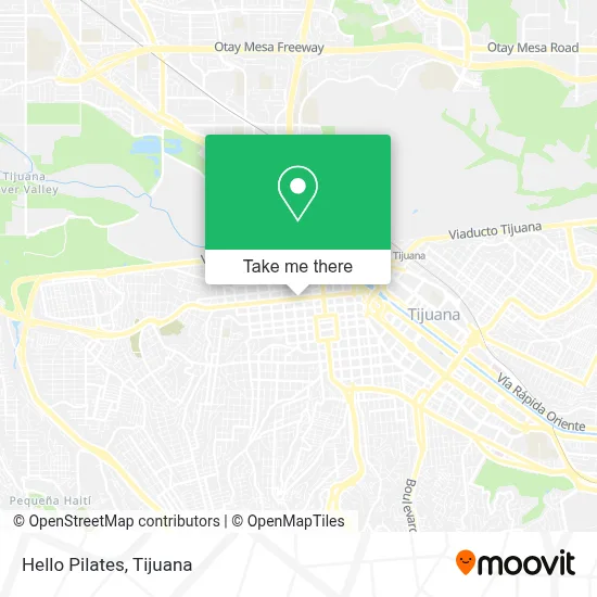Hello Pilates map