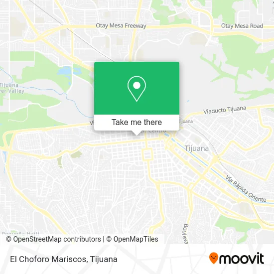 El Choforo Mariscos map