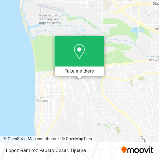 Lopez Ramirez Fausto Cesar map