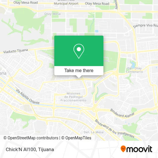 Chick'N Al100 map
