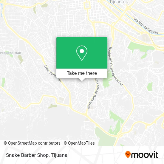 Snake Barber Shop map