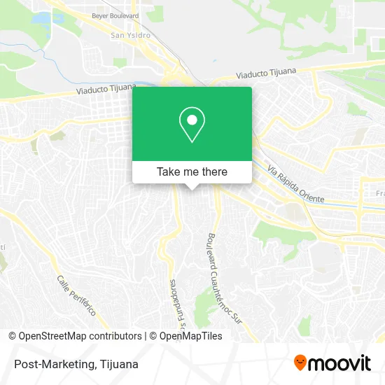 Post-Marketing map
