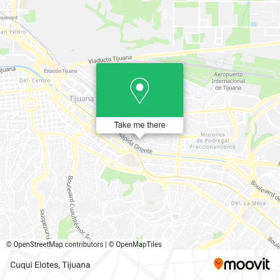 Cuqui Elotes map