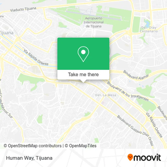 Human Way map