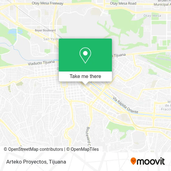Arteko Proyectos map