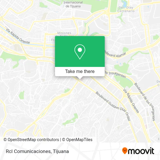 Rcl Comunicaciones map