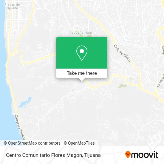 Centro Comunitario Flores Magon map