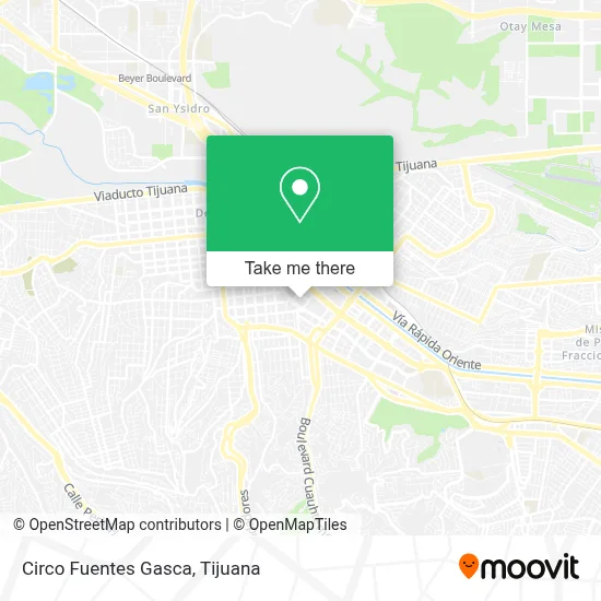 Circo Fuentes Gasca map