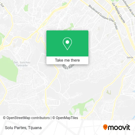 Solu Partes map