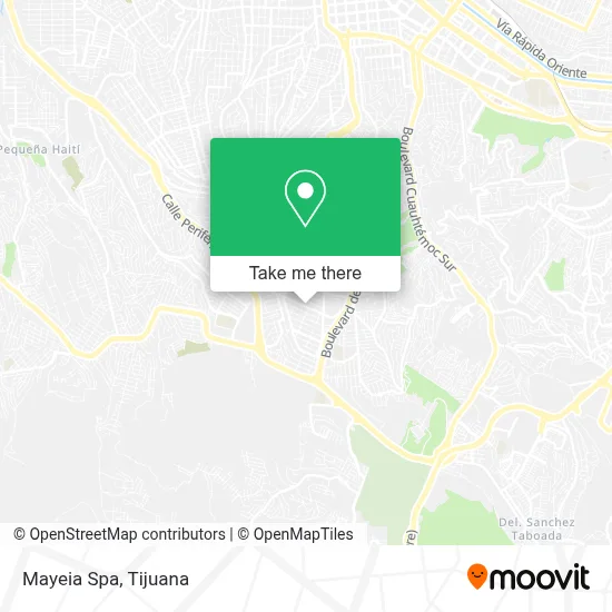Mayeia Spa map