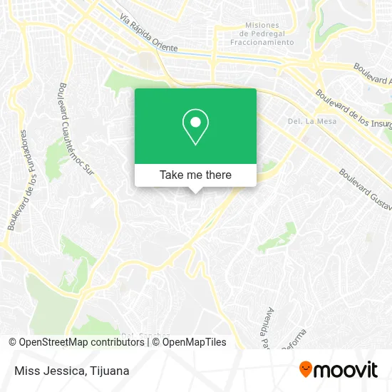 Miss Jessica map
