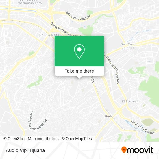 Audio Vip map