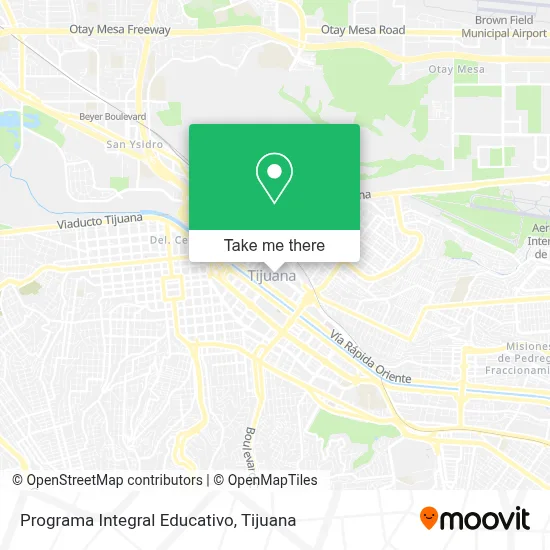 Programa Integral Educativo map