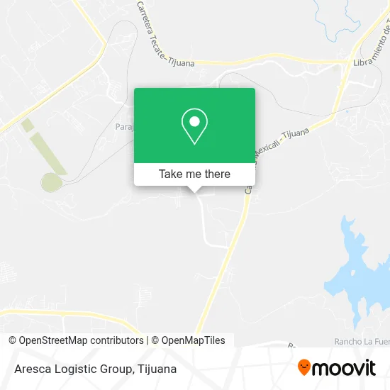 Aresca Logistic Group map