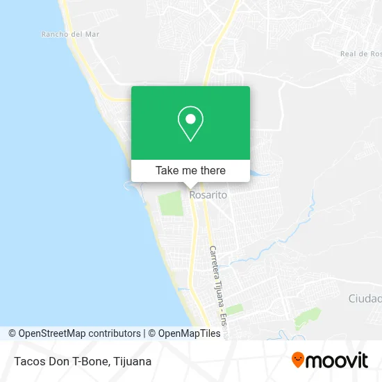 Tacos Don T-Bone map