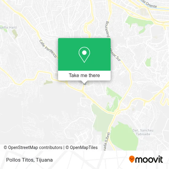 Pollos Titos map