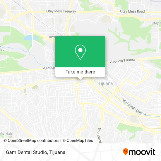 Gam Dental Studio map
