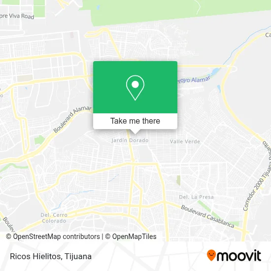Ricos Hielitos map