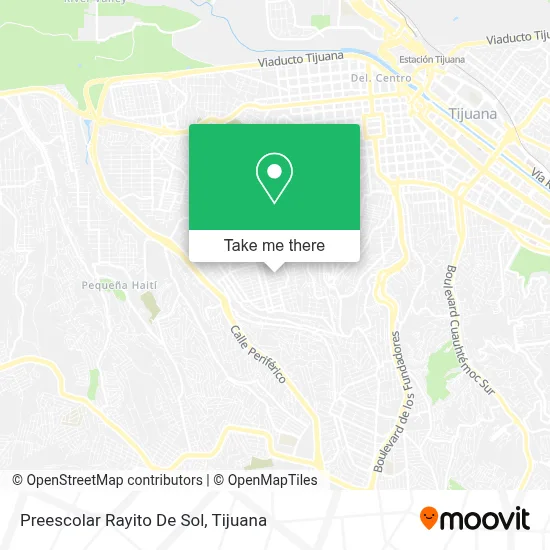 Preescolar Rayito De Sol map