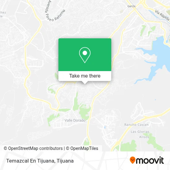 Temazcal En Tijuana map