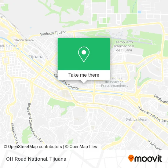 Off Road National map