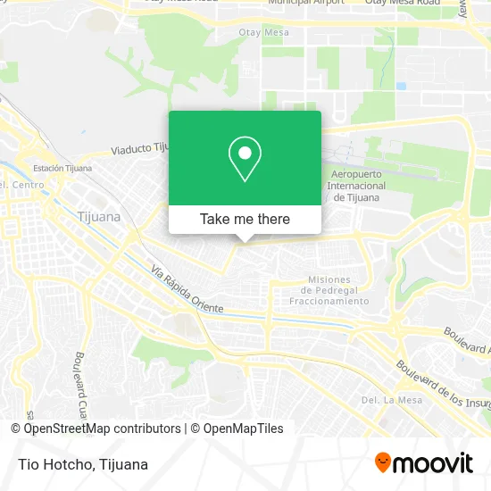 Tio Hotcho map