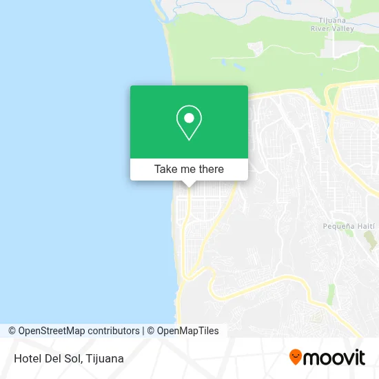 Hotel Del Sol map
