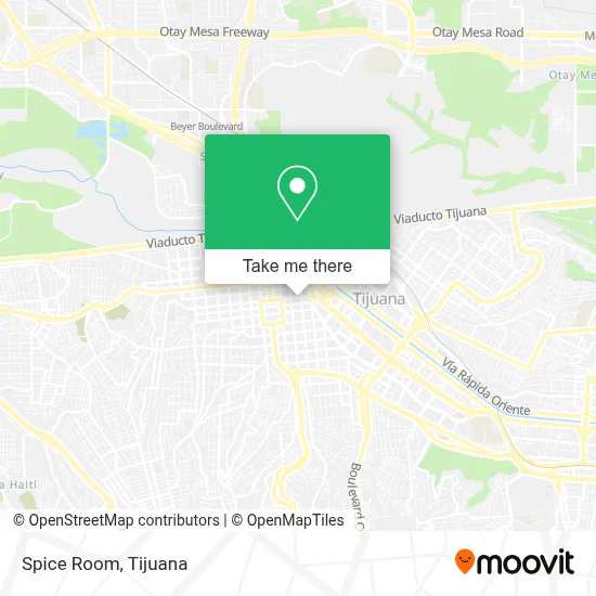 Spice Room map