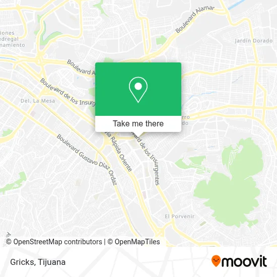 Gricks map