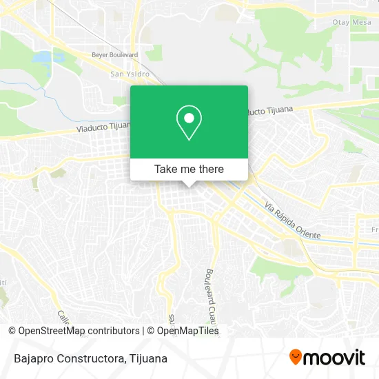 Bajapro Constructora map