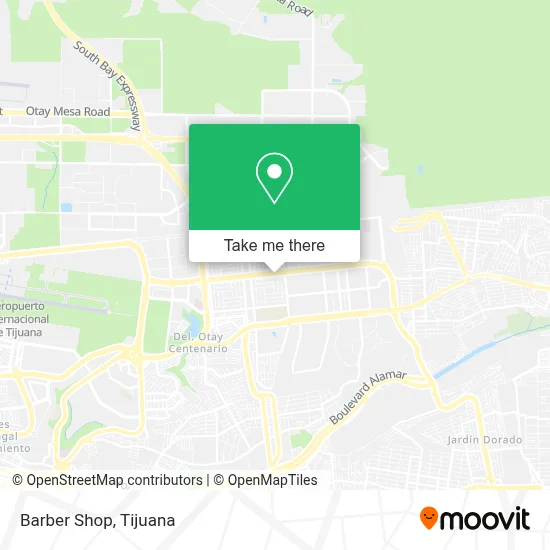 Barber Shop map