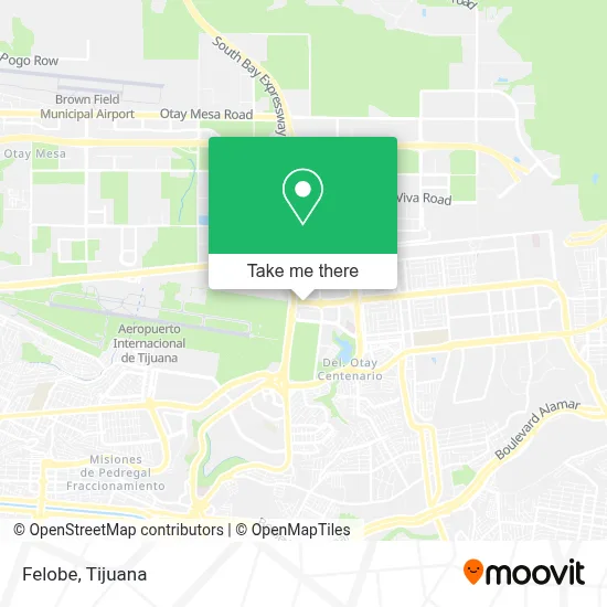 Felobe map