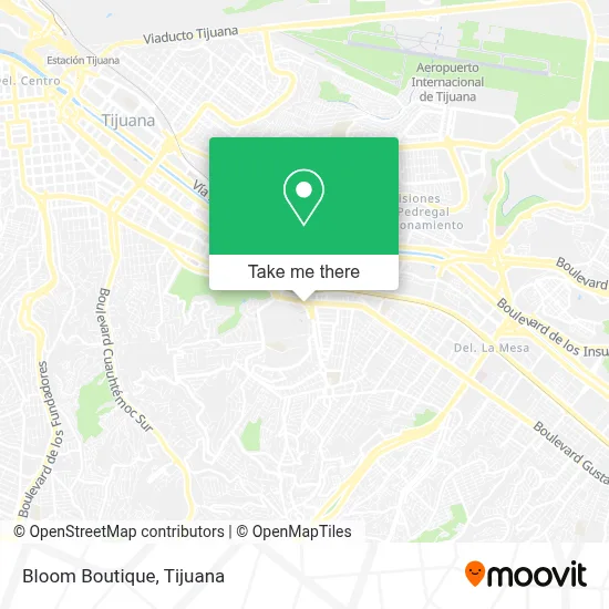 Bloom Boutique map
