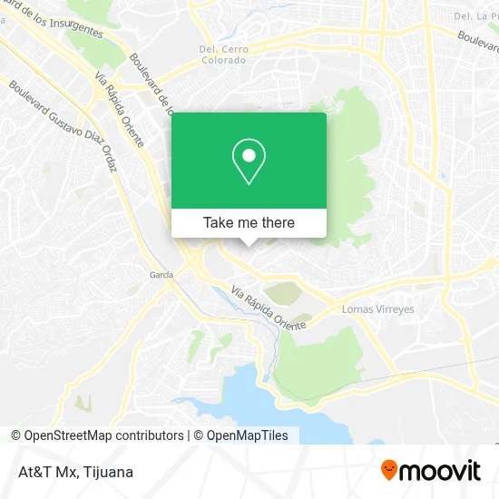At&T Mx map