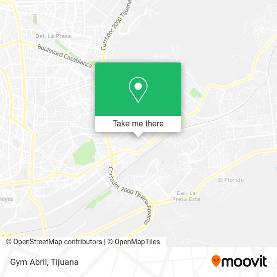 Gym Abril map