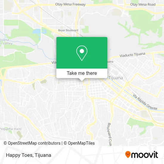 Happy Toes map