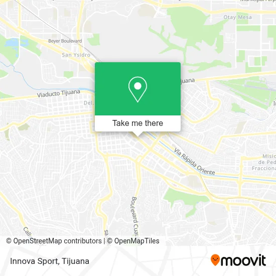 Innova Sport map
