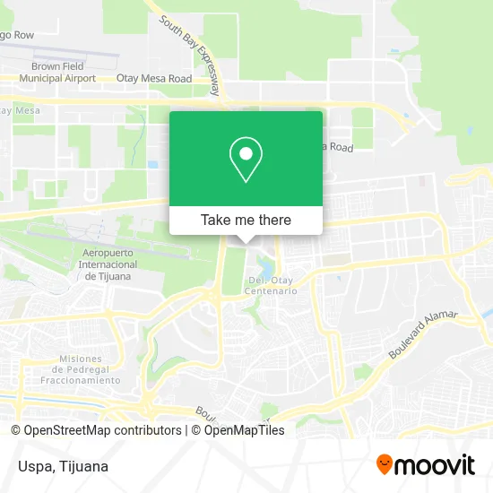 Uspa map